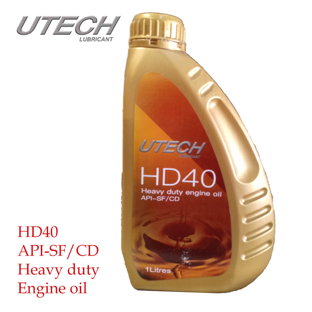 UTECH LUBRICANT HD40 1 liter HD engine oil APISF/CD minyak engin Price