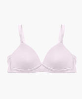Pierre Cardin Lace Blanc Wireless Demi Bra MB2-3233B