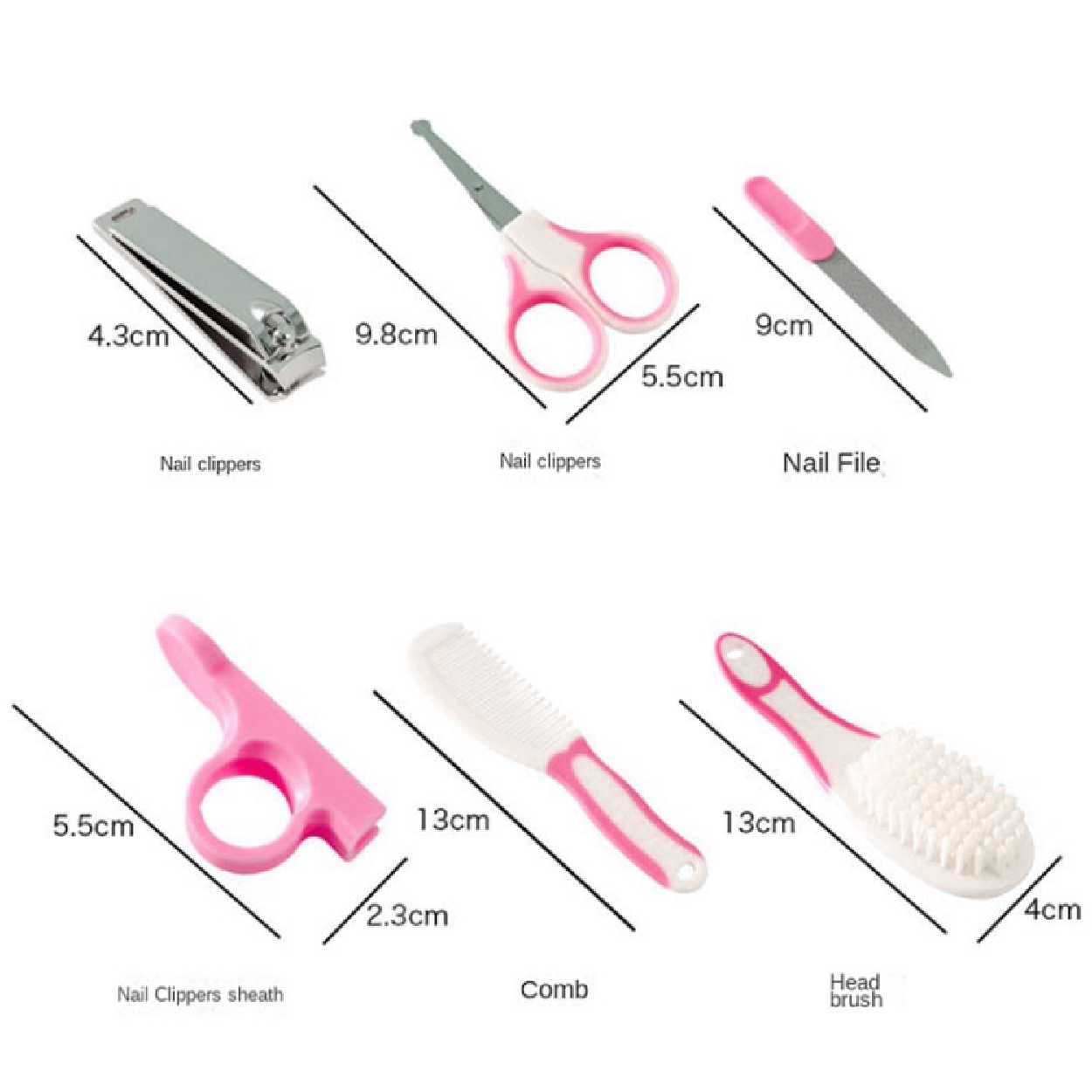 Newborn Baby Grooming Kits Baby Care Nursing Set Child Healthcare Tools / Set Penjagaan Bayi