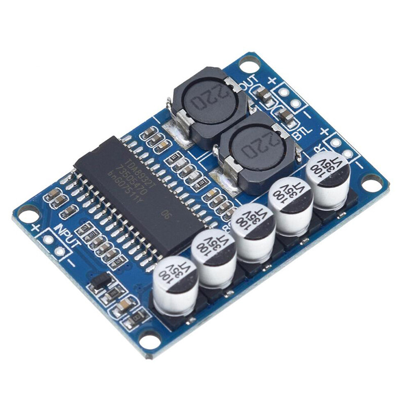 1pcs tda893235w mô-đun khuếch đại âm thanh mono Điện năng tiêu thụ điện năng thấp Bộ khuếch đại kỹ thuật số Hội Đồng Quản Trị