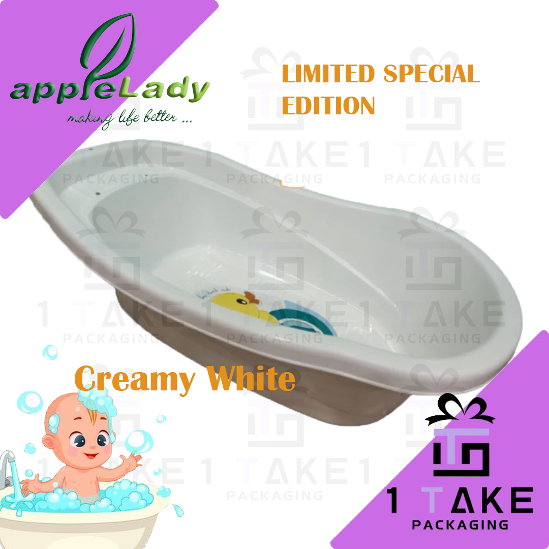 Baby bath tube apple lady basin mandi bayi kanak kanak bath tub barrel kids-JT4472