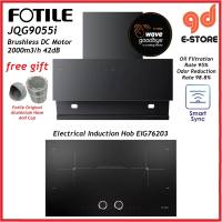 Fotile JQG9055i With Smart Sync DC Inverter Motor 2000m3/hr Chimney Hood Package Hob