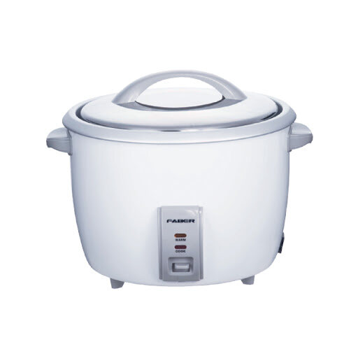 Faber 1.8L Classic Rice Cooker FRC 218 Stainless Steel Cool Touch Handle