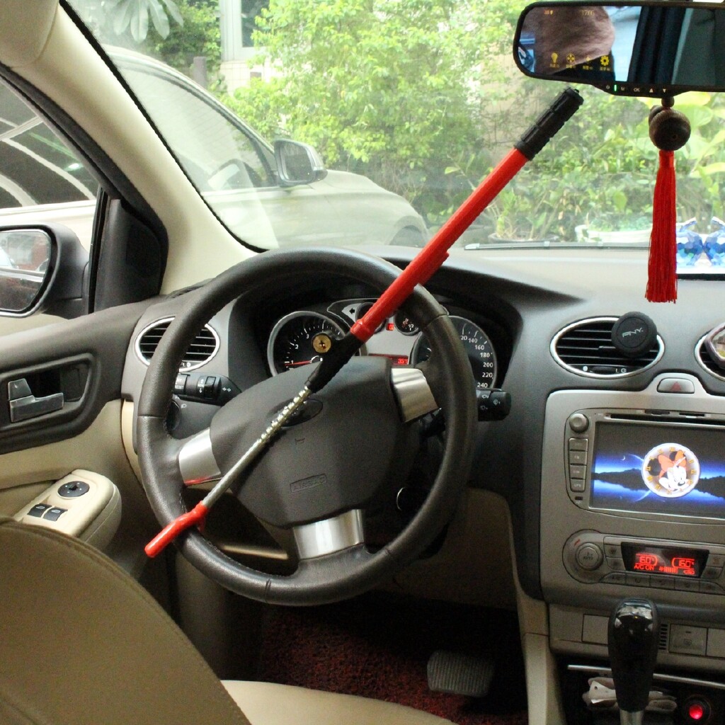 Anti Theft Security System Steering Wheel Lock Vehicle Car Truck SUV Auto Tool