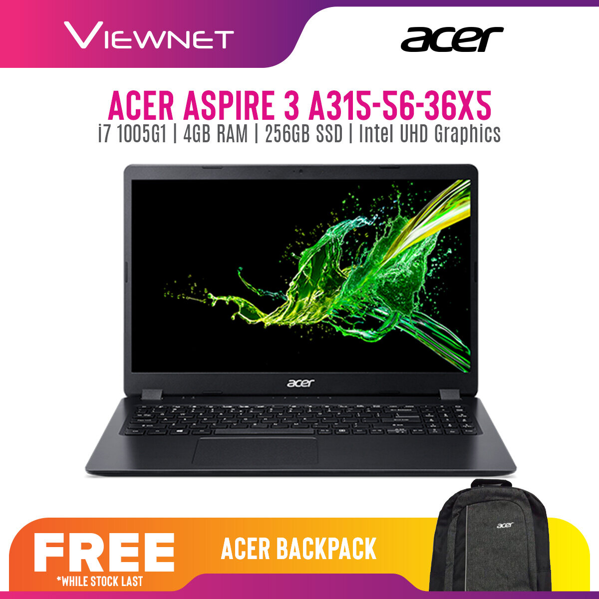 Acer Aspire 3 A315-58-36U3 / A315-56-36X5 15.6