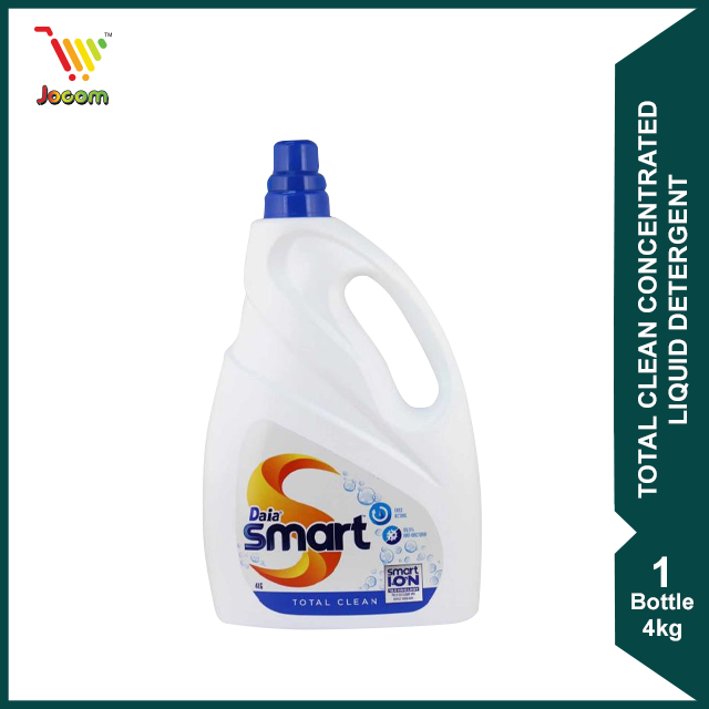 Daia Smart Total Clean Concentrated Liquid Detergent 4kg [KL & Selangor Delivery Only]