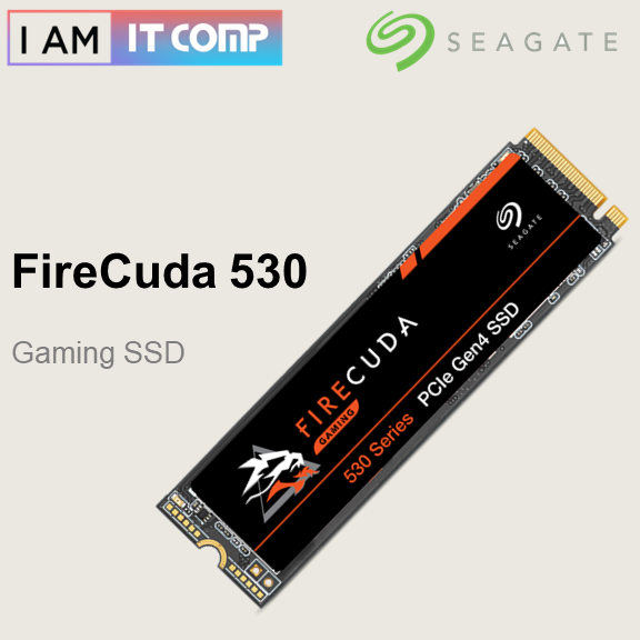 Seagate FireCuda 530 With Heatsink M.2 PCIe Gen 4 4 NVMe Solid State
