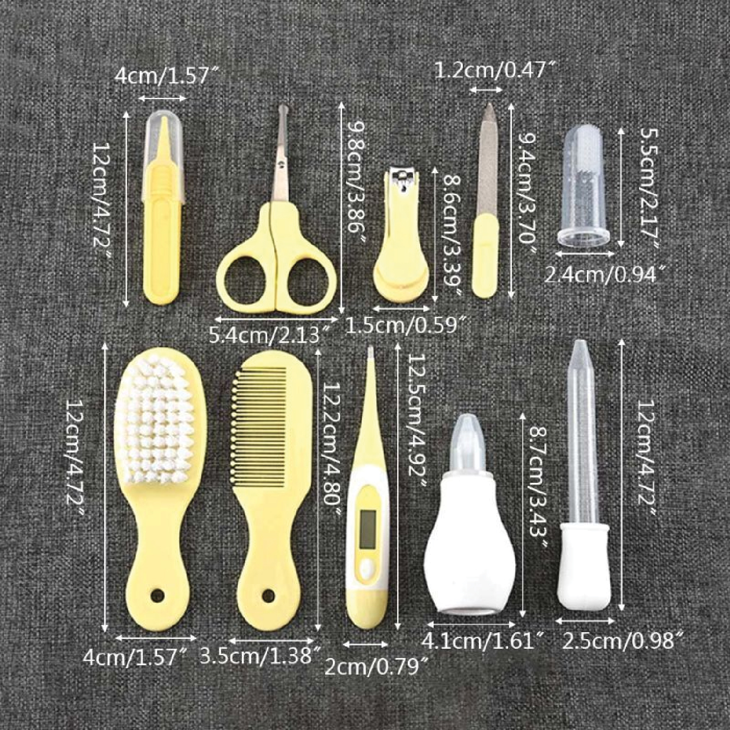 10in1 Newborn Baby Grooming Kits Baby Care Nursing Set Child Healthcare Tools / Set Penjagaan Bayi