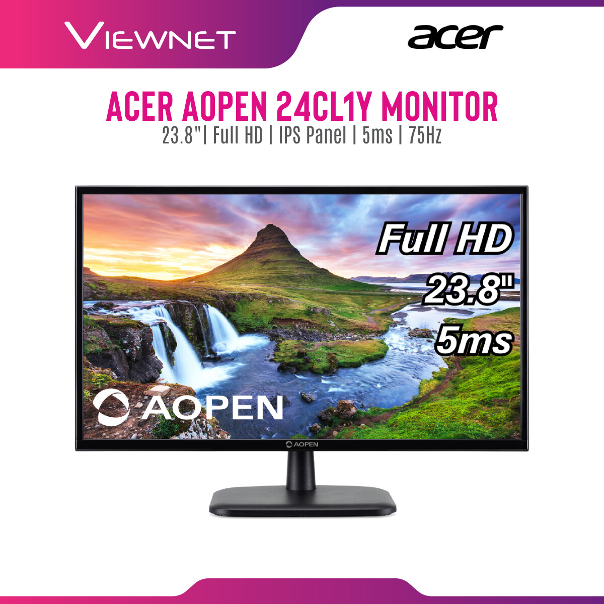 Acer AOpen 24CL1Y Flat 23.8