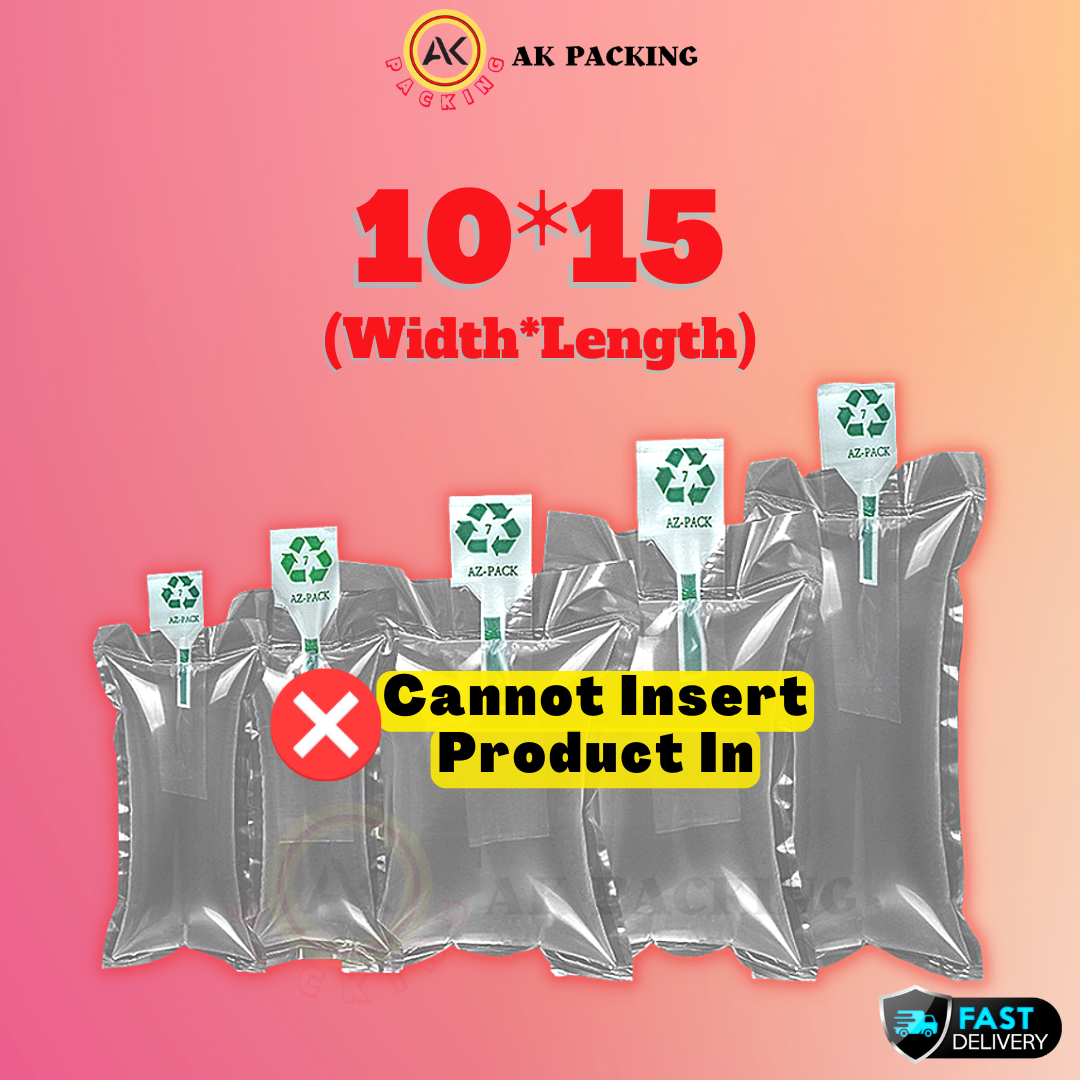 Inflatable Air Bubble Wrap 1pcs Air Column Bubble Bag Air Packaging Protective Bubble Tube 填充袋气泡袋