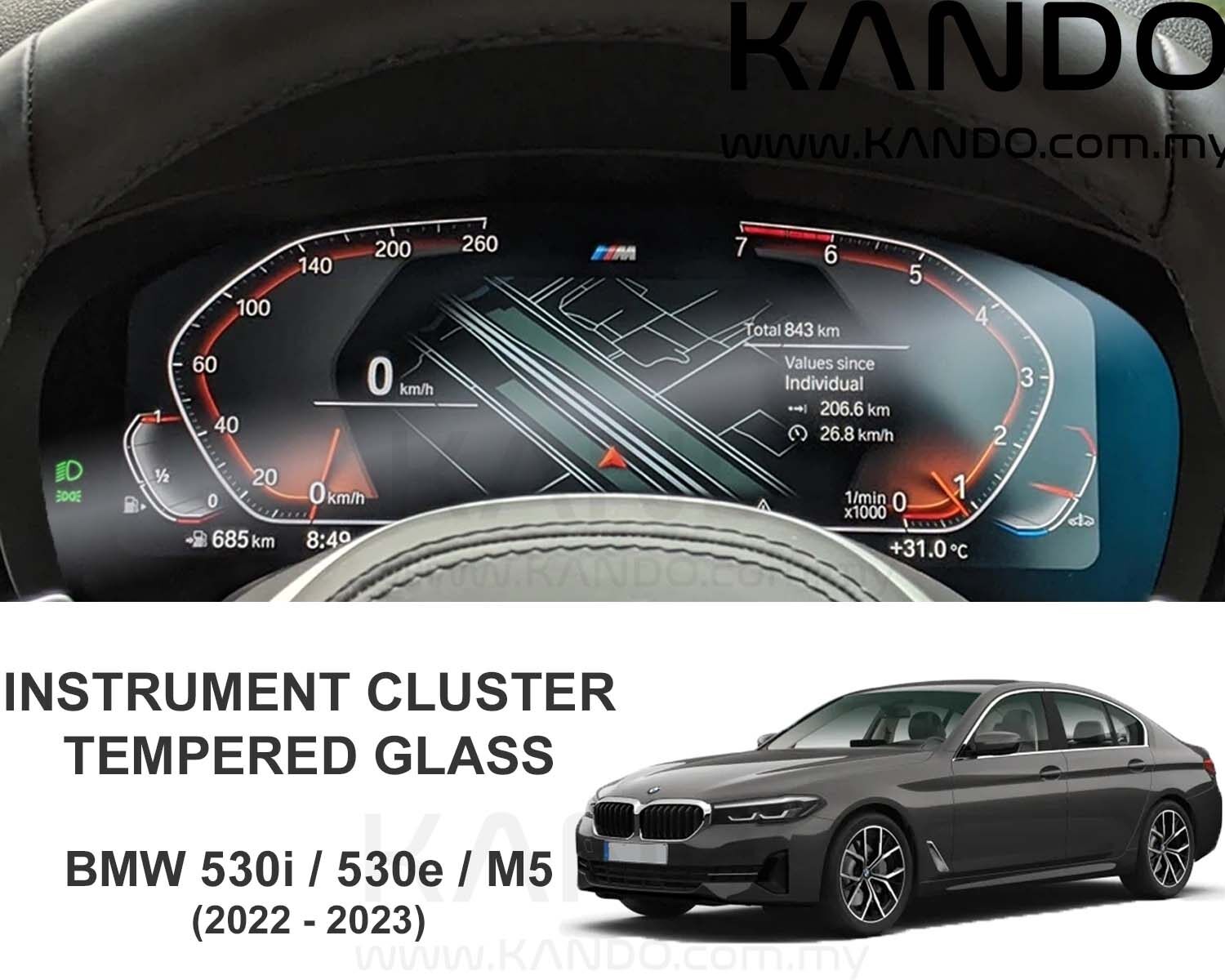 BMW 5 Series Instrument Cluster Tempered Glass Protector BMW 530i Instrument Cluster Tempered Glass Protector BMW 530e Tempered Glass Protector BMW M5 Tempered Glass Protector BMW G30 Meter Glass BMW 530 Glass Protector BMW G30 5 Series Glass Protector
