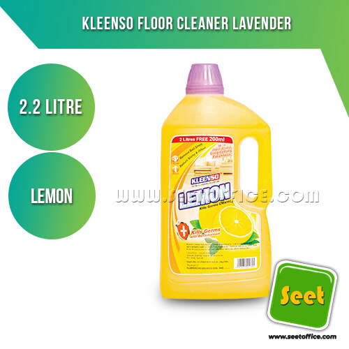 KLEENSO FLOOR CLEANER - LEMON 2.2 LITRE