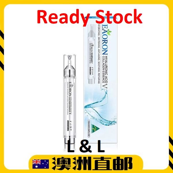 [Ready Stock EXP : 10/2022yr ]EAORON Hyaluronic Acid Collagen Essence V 10ml (Made in Australia)