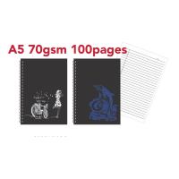 WIRE O HARD COVER NOTE BOOK 70GSM 120PGS A6 [SONB-6120] / A5 [SONB-5120]