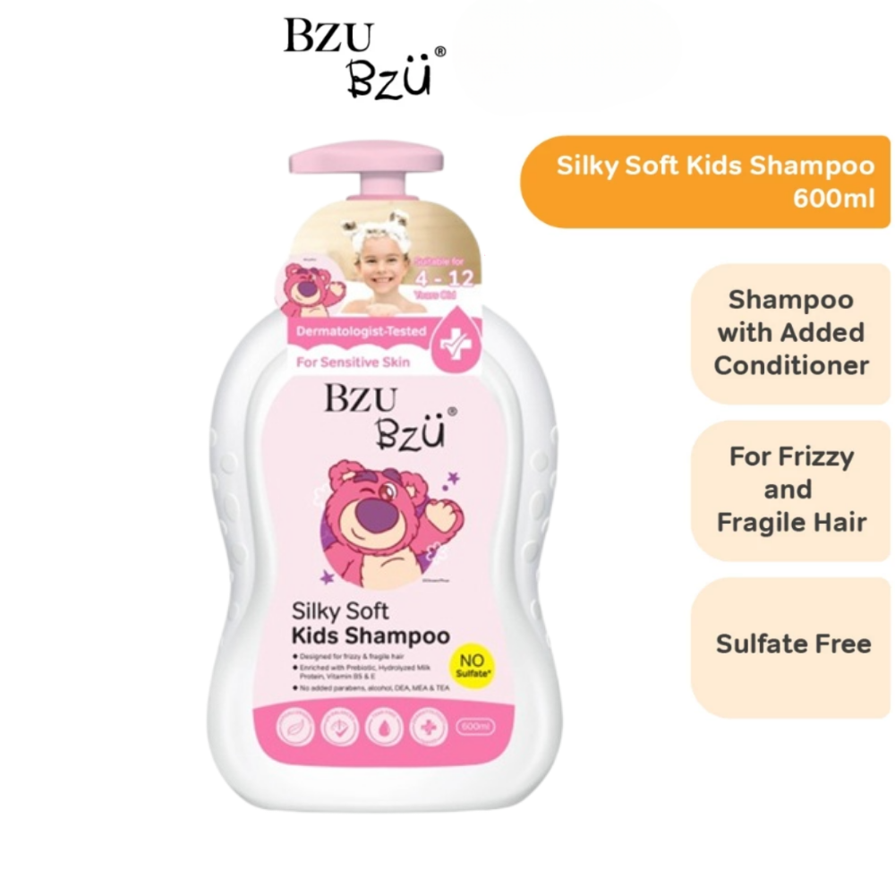 BZU BZU SILKY SOFT KIDS SHAMPOO 600ML