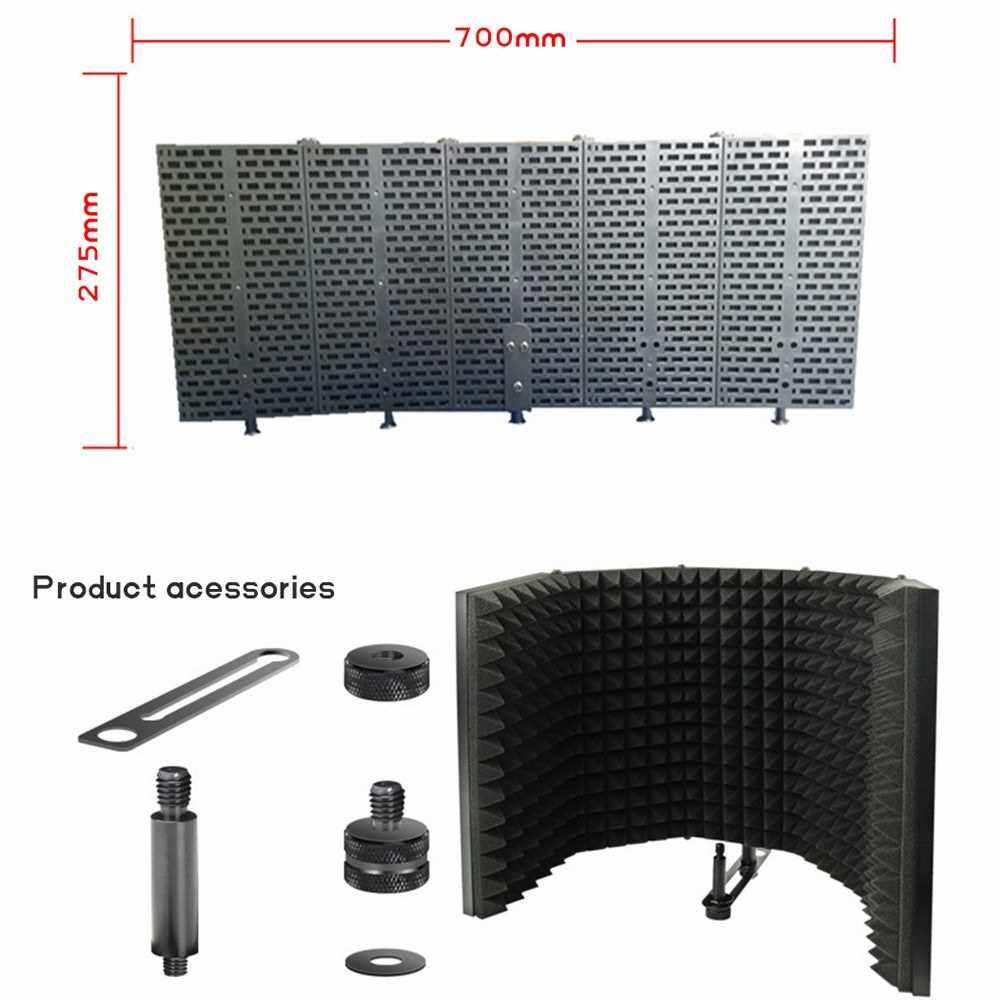 Foldable Adjustable Sound Absorbing Vocal Recording Panel Portable ...