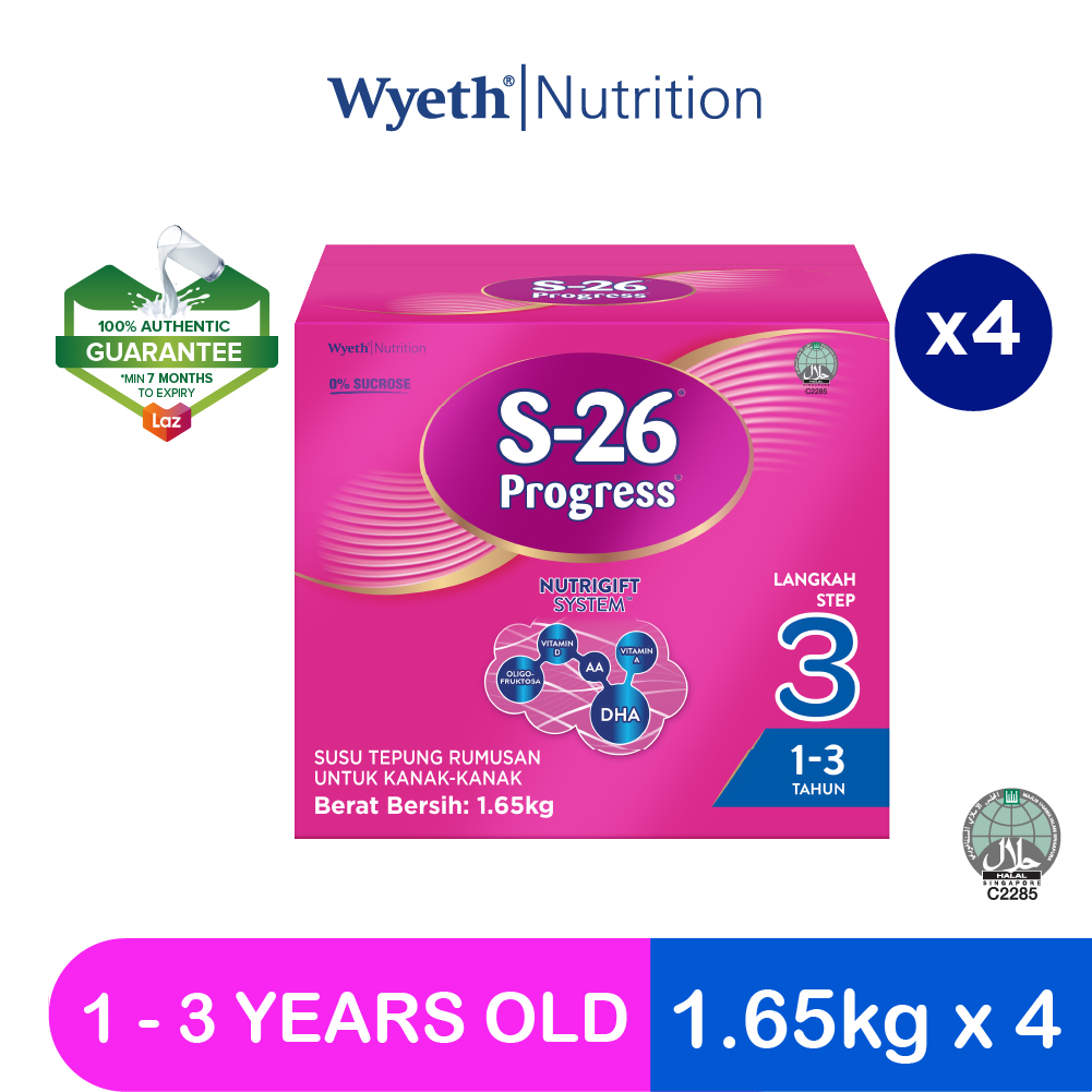 S-26® PROGRESS® Step 3 (1.65KG x 4)