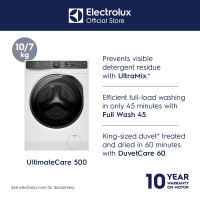 Electrolux EWW1023P5WC 10/7kg Washer Dryer with UltraMix & Full Wash 45 | 2y Warranty