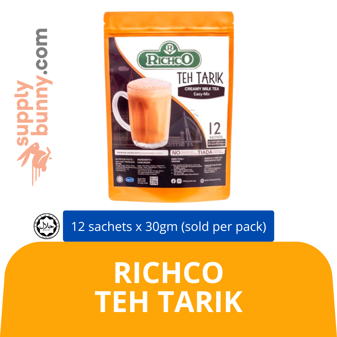 RichCo Teh Tarik (12 sach x 30gm) (sold per pack) RichCo