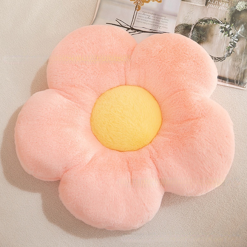 MLADEN Flower Pillow Soft Sofa Cushion PP Cotton Plush Seat Cushion Birthday Gifts Sofa Throw Pillow Home Office Sofa Chair Pad