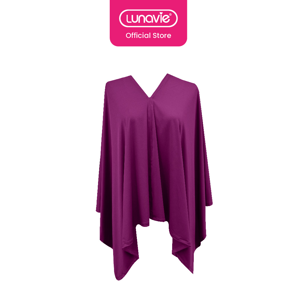 Lunavie Cooling Nursing Cover | Breastfeed Cover | Breastfeed Apron Shawl Cloth | Kain Menyusu