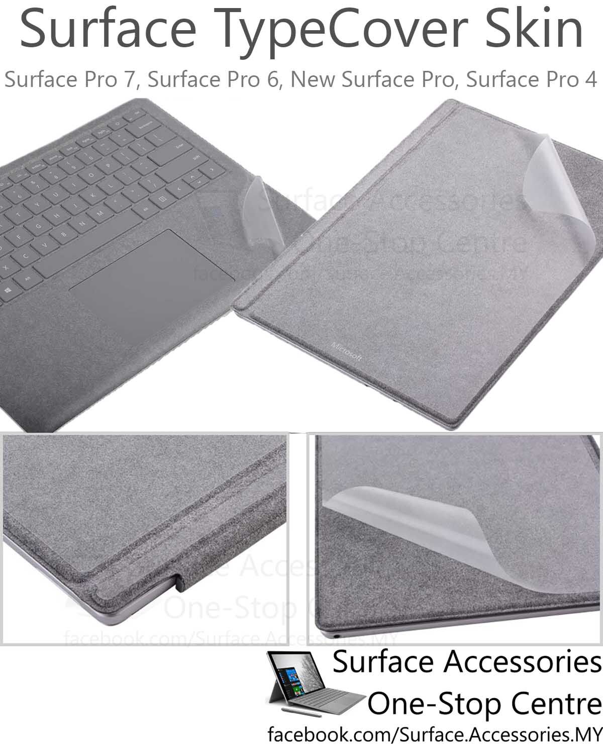 [MALAYSIA]Microsoft Surface Pro 9 Pro 8 Surface Pro 7+ Pro 7 Pro 6 Surface Pro 5 Surface Pro 4 Surface Go 3 Go 2 Surface Pro X Surface Go Surface Laptop 5 Laptop 4/3 Surface Laptop 2 TypeCover Skin Keyboard Skin Keyboard Protector Palm Rest Protector