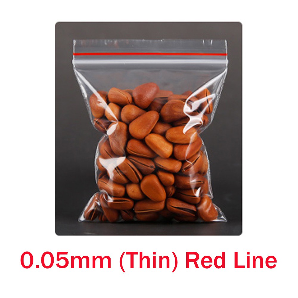 🇲🇾 Small Large Food Grade Storage Transparent Plastic Zipper Bag Packing Packaging With Sealable ZipLock Plastik Beg