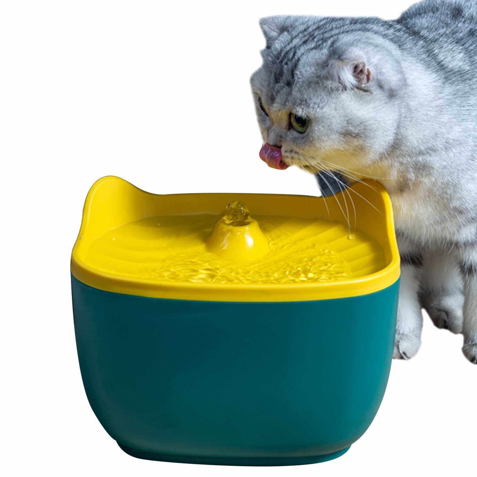 Cat Water Fountain 2.5L Automatic Water Dispenser Silent Drinking for ...