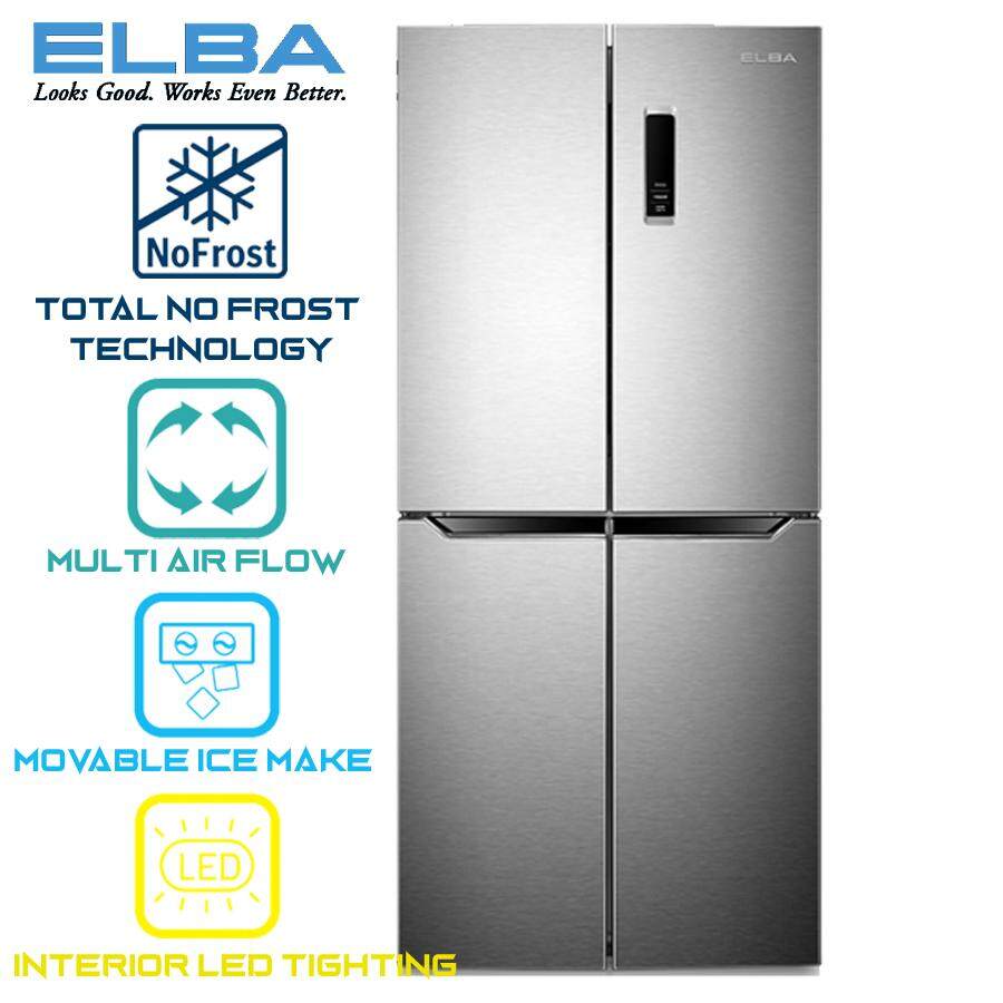Harga Peti Sejuk Elba 5 Star Energy Save 520Litre 4 Door*French Door Refrigerator/Fridge EMR-G5244D This Month Harga Peti Sejuk Elba 5 Star Energy Save 520Litre 4 Door*French Door Refrigerator/Fridge EMR-G5244D This Month