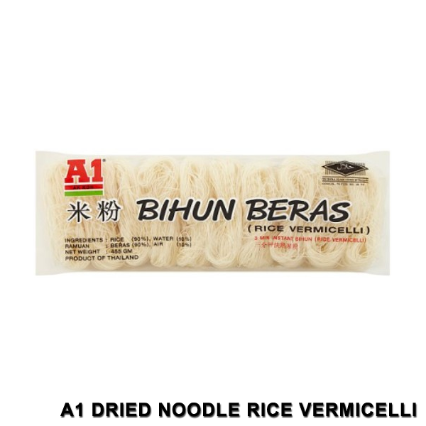A1 3 Minutes Instant Rice Vermicelli 455g | A1 Bihun Beras