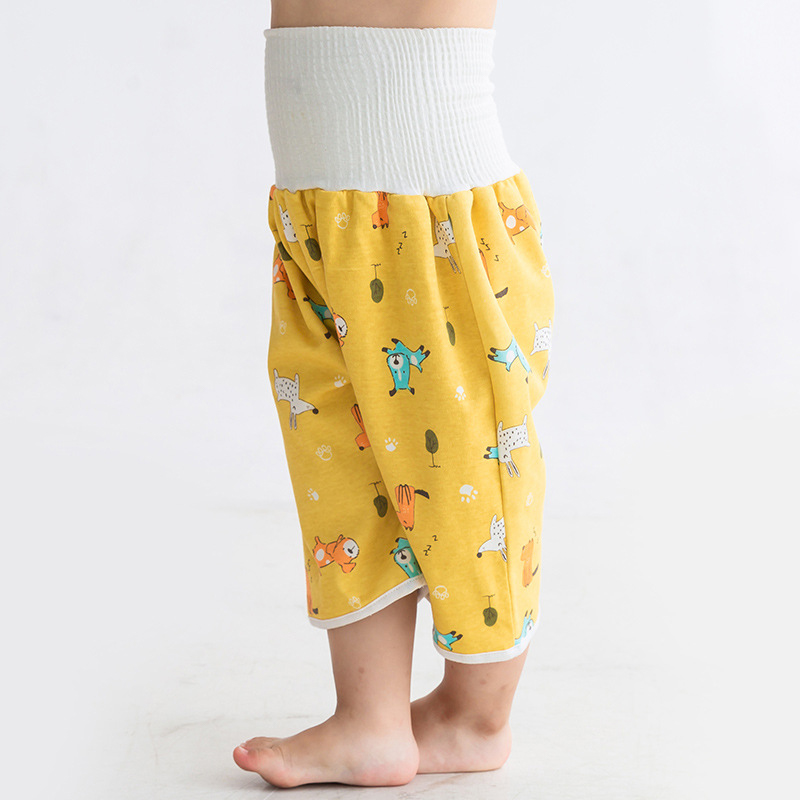 Baby Infant Diaper Training Pants Reusable Waterproof Pants Urine Pants Adjustable Toilet Diaper Pocket Pants 防尿裤 隔尿裤