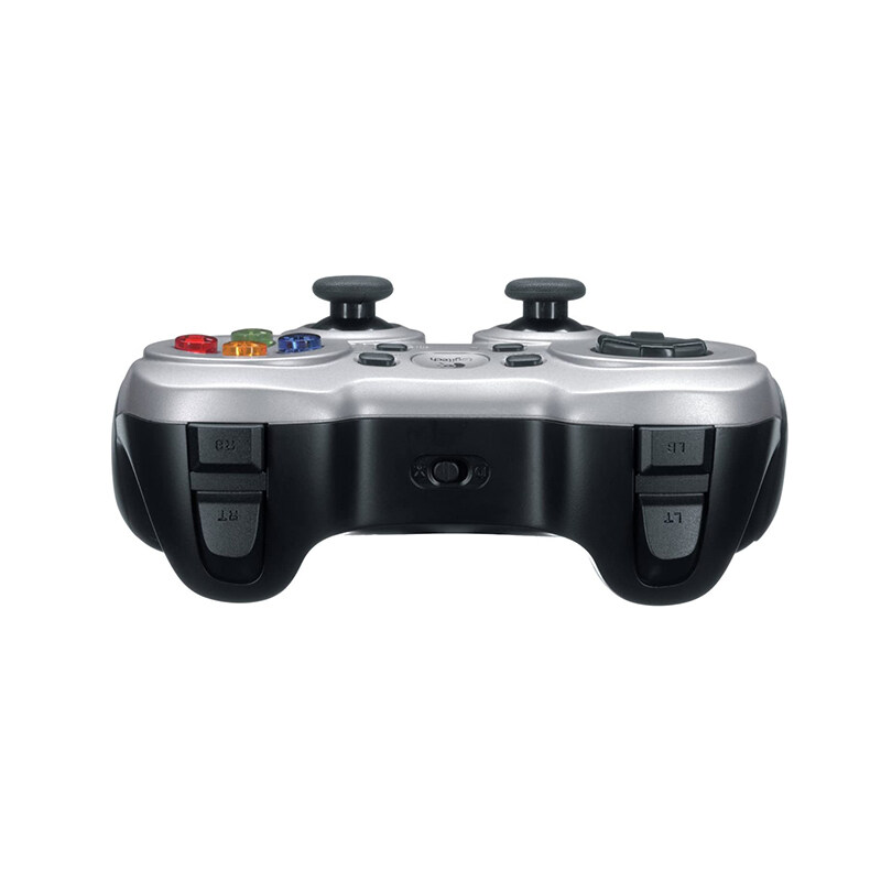 Logitech F710 Wireless Gamepad with 2.4GHz Wireless Connection, Dual Vibration Feedback Motors, Exclusive 4-Switch D-Pad, Plug and Play