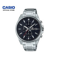 Casio Edifice EFV-610D-1AV Silver Stainless Steel Band Men Watch