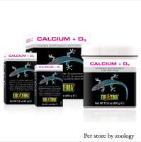 Exo Terra Reptile Calcium with VITAMIN D3 Supplement amphibians metabolism feeding powder to coat with insects