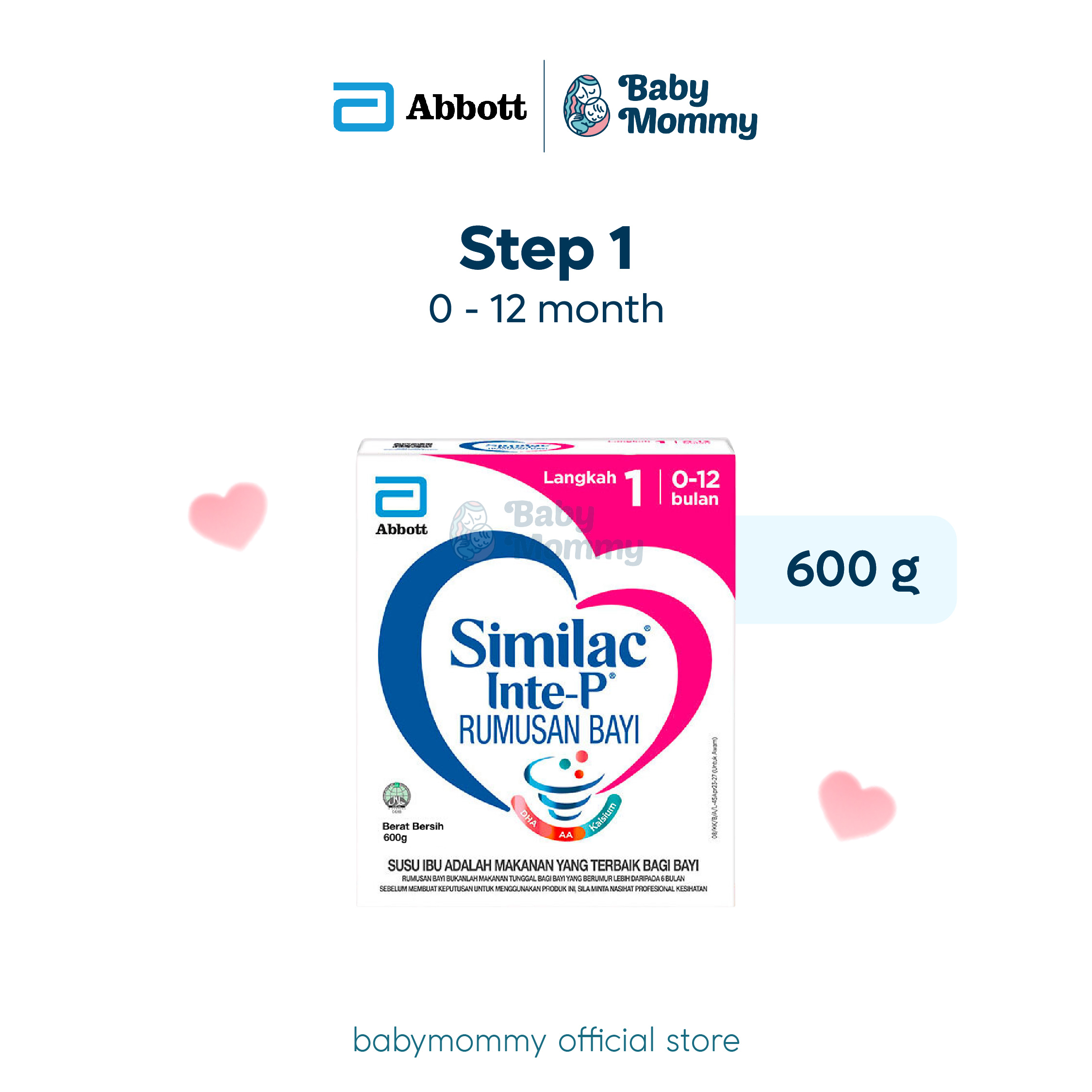 Similac® Intelli-Pro 🍼【Rumusan Bayi & Susulan Step 1-4】With DHA + 7 Key Nutrients | Brain & Body Support