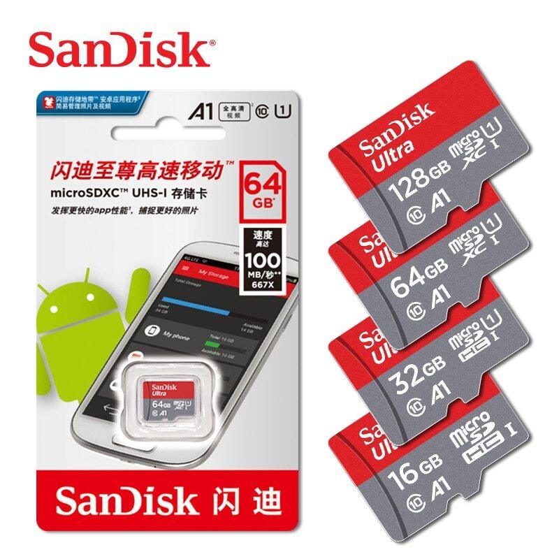 Bảng giá SanDisk Siêu Nhỏ SD 128GB 32GB 64GB 256GB 16G 400GB Thẻ Micro SD/TF Thẻ Flash Thẻ Nhớ 32 64 128GB MicroSD Cho Điện Thoại Phong Vũ