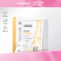 COLORKEY LUMINOUS B5 Facial Sheet Masks Hydrating Nourishing Brightening Soothing sheet for daily use 10ea