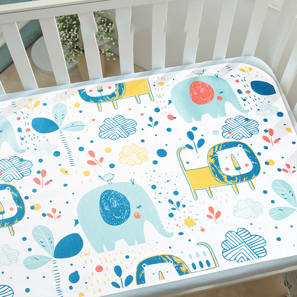 Baby Waterproof Bed Pad Bed Wetting Sheet Washable for Kids Toddler Potty Training Underpads