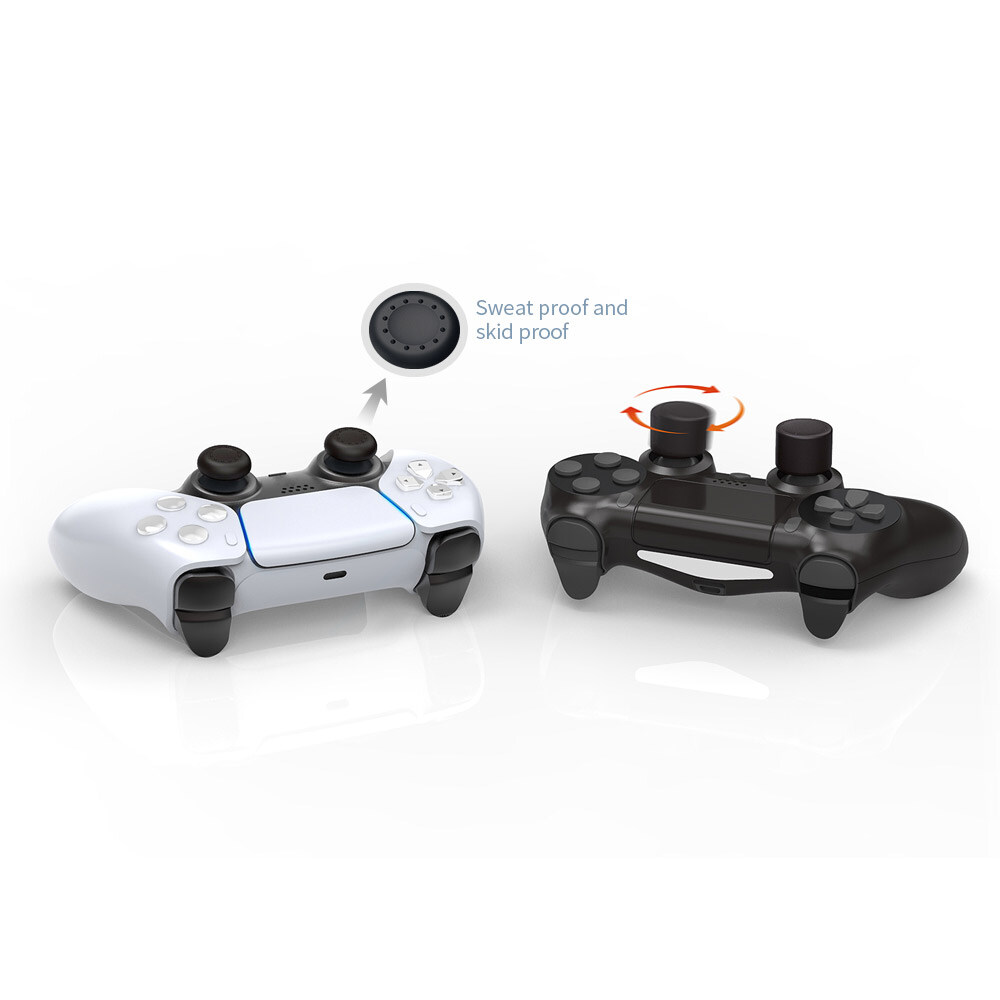 DOBE PS5 PlayStation 5 Dual Sense Controller Thumb Grip Controller Caps Cover Joystick Analog Cap Protector TY-0817