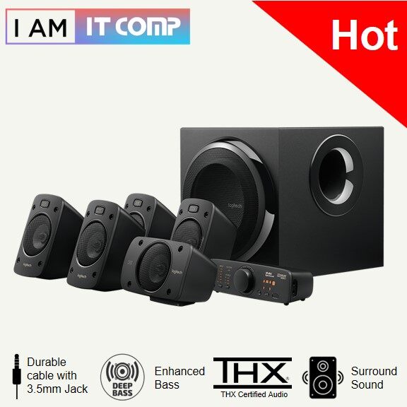 Logitech Z906 Stereo Speakers 3D - 5.1 Dolby Surround Sound