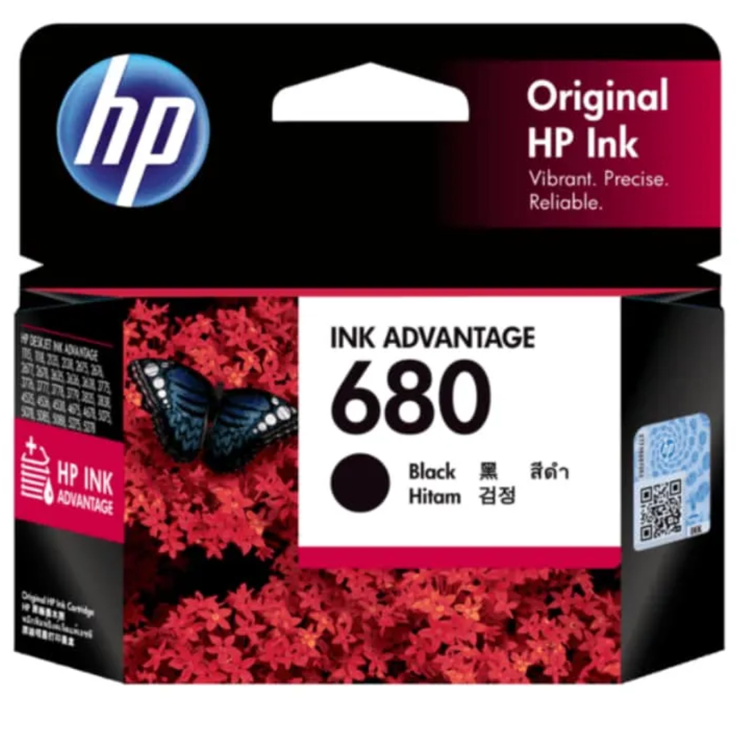 HP INK 680BK/680CL (BLACK/COLOUR) ADVANTAGE CARTRIDGE -ORIGINAL FROM HP