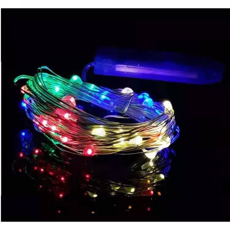 5Meter LED Battery Mini LED Copper Wire String Fairy Lights Christmas Weddings/Party Room decoration LED