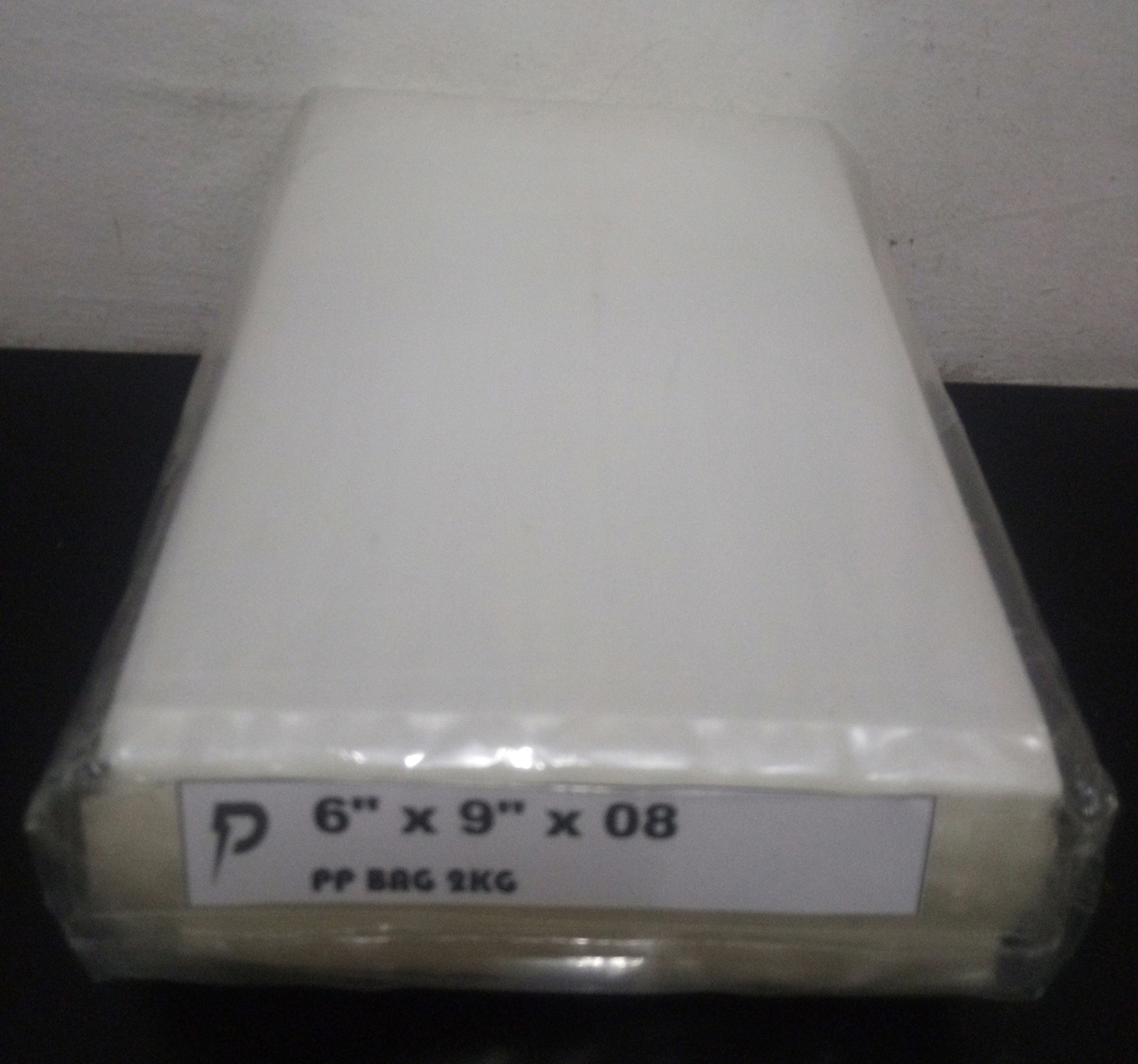 Plastic Bag Clear PP 08 / 2kg 8 x 12 inch Clear PP 08 (0.08mm) Plastic Bag / Thick PP Bag / Jenis Tebal / Pembungkus PP