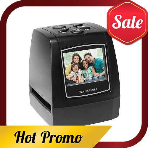35/135mm Film Scanner Support 32G SD Card Film Converter with 2.36inch Digital LCD Color Display High Resolution Photo Scanner (Black)