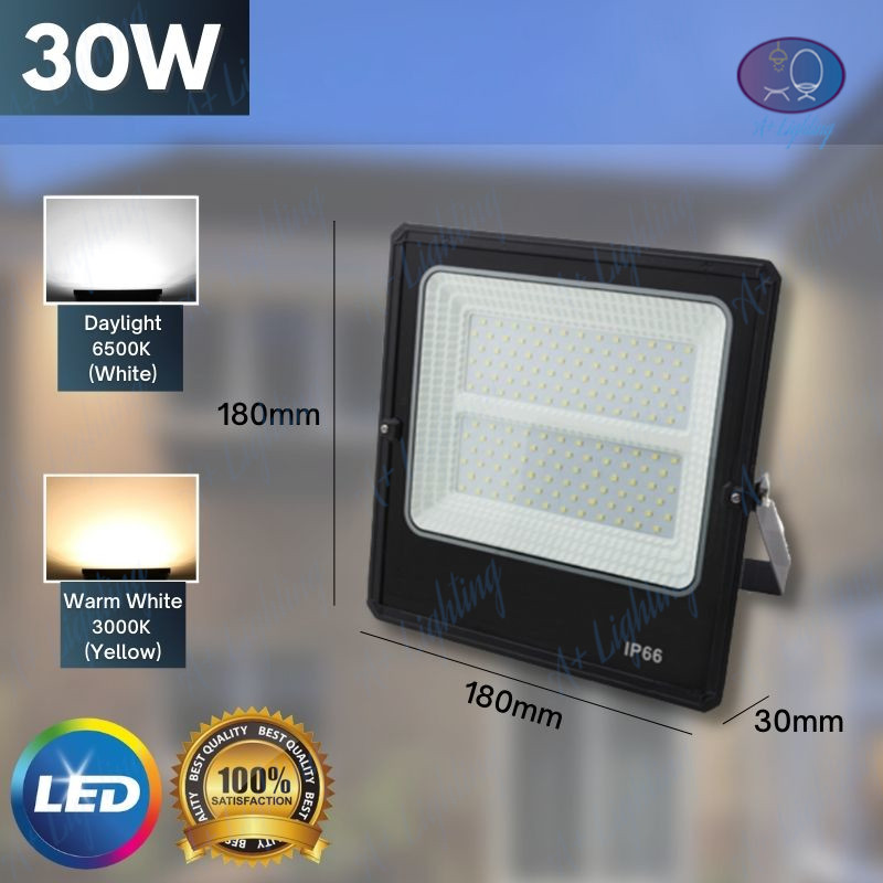 [Premium] 30W/50W/100W/150W/200W LED SPOTLIGHT DAYLIGHT 6500K IP66 OUTDOOR SPOTLIGHT FLOODLIGHT 2 LINE NEWEST DESIGN 2020