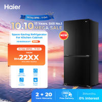 [FREE SHIPPING / READY STOCK] Haier 606L 4-Door Twin Inverter Refrigerator /594mm / Cabinet Fit/ H-Deo/Energy Saving/Quiet - HM606SKMY