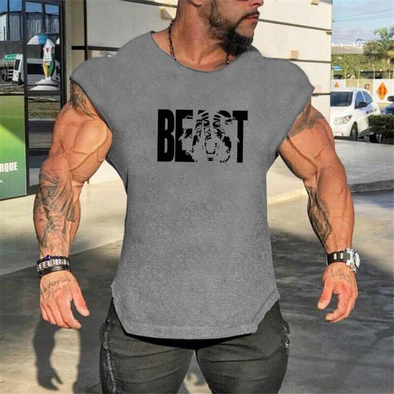 Áo Ba Lỗ Thể Dục Thể Hình Thương Hiệu Cho Nam Áo Thường Ngày Không Tay Tập Thể Hình Áo Ba Lỗ Tập Gym Bán Chạy Cho Nam Áo Ba Lỗ Tập Luyện