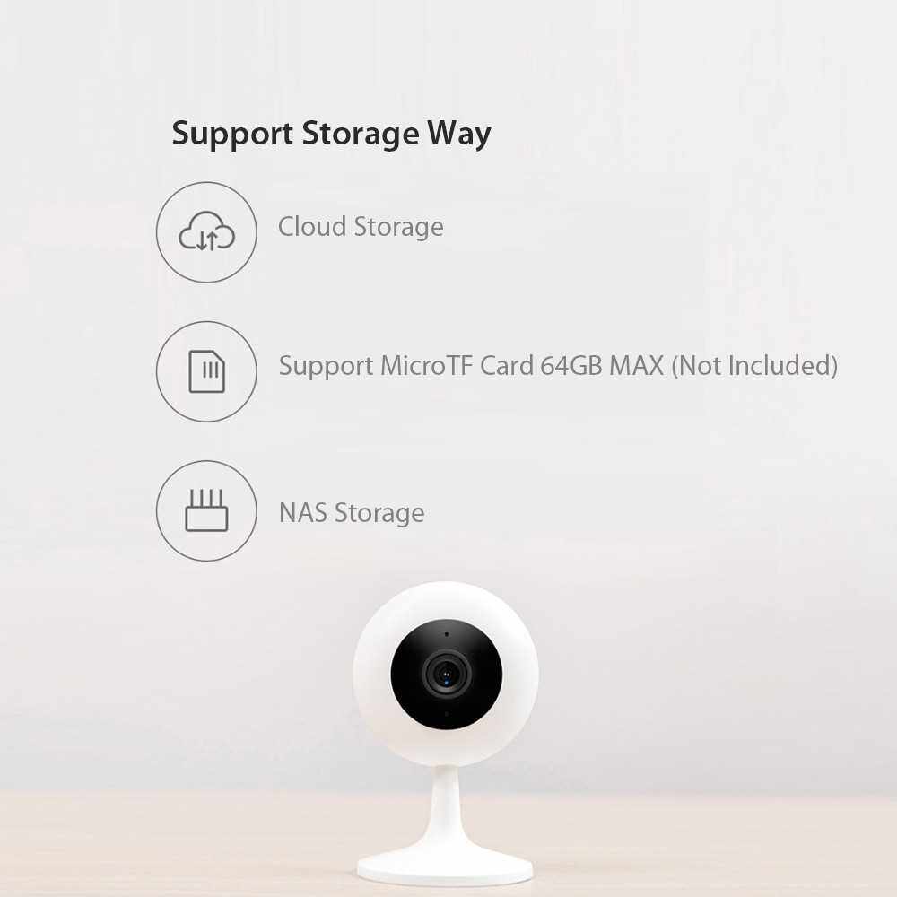 Original Xiaomi Mi Xiaobai Smart Camera (White)