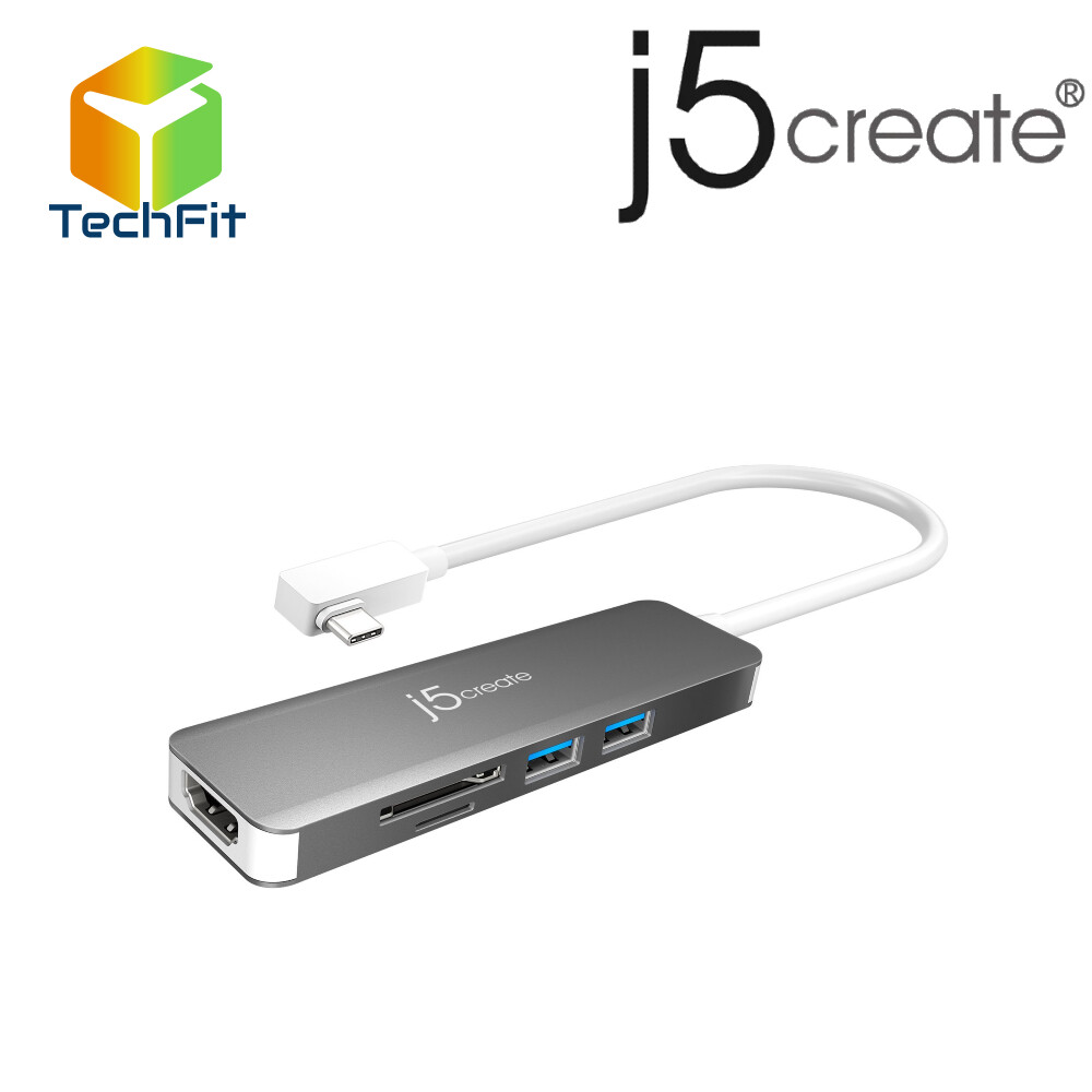 J5Create JCD372 USB-C 3.1 SuperSpeed+ Multi-Adapter