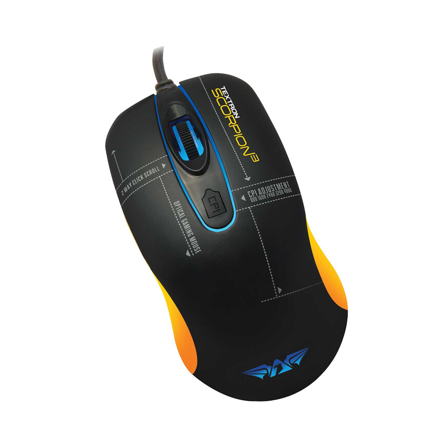 ARMAGGEDDON Textron Scorpion Series RGB Wired Gaming Mouse - Scorpion 3 ...